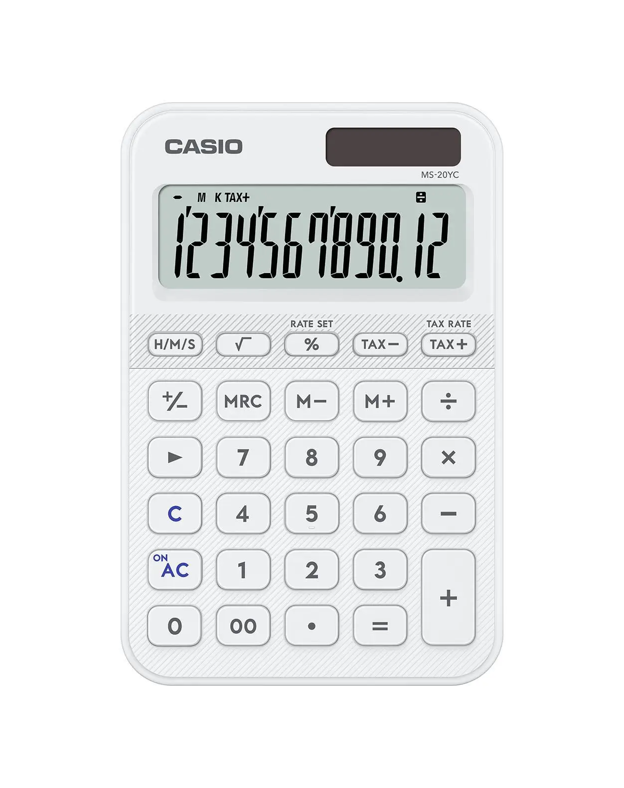 MS-20YC calculadora Escritorio Calculadora básica Blanco