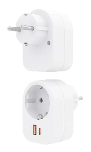ASPS-1A1C06-W cargador de dispositivo móvil Universal Blanco Corriente alterna Carga rápida Interior - Imagen 3