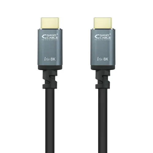 Cable HDMI 2.1 IRIS 8K A/M-A/M, Negro, 1.5 m - Imagen 2