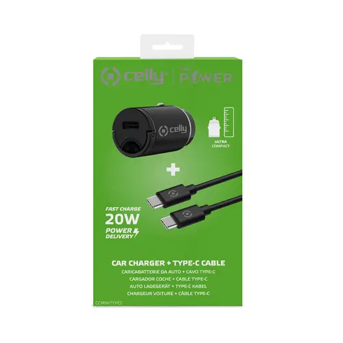 CCMINITYPEC cargador de dispositivo móvil Negro Auto - Imagen 4