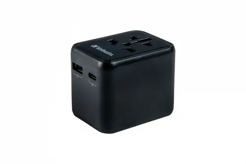 49544 adaptador de enchufe eléctrico Universal Negro - Imagen 9