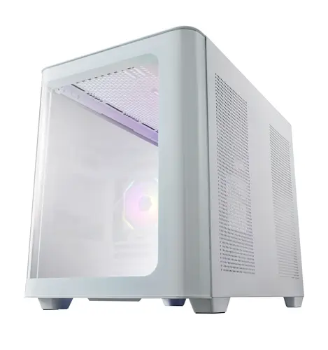 S380-WA Carcasa Mini Tower mITX, mATX Blanco ARGB - Imagen 5