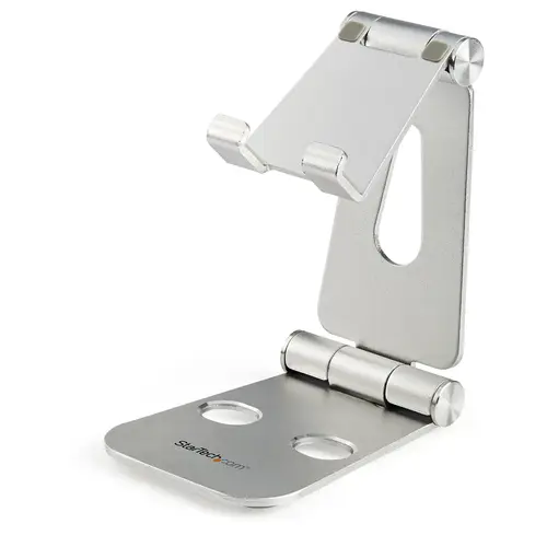 Base para Móvil y Tablet - Soporte Plegable Universal para Dispositivos Móviles - Base Plegable Ergonómica Portátil para Sobremesa, para Dispositivos de 4 a 13 Pulgadas - Imagen 1