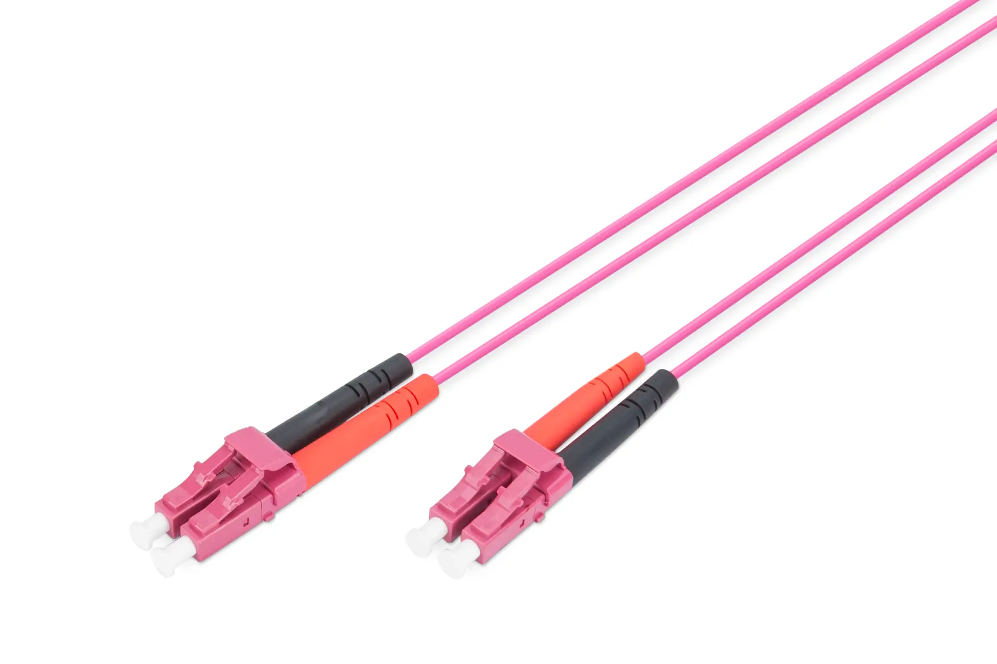 Cable de conexión multimode de fibra óptica, OM4, LC/LC
