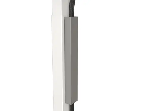 650864 organizador de cables Escritorio Bandeja de cables Gris - Imagen 4