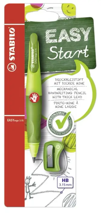 EASYergo 3.15 lápiz mecánico 3,15 mm HB 1 pieza(s)