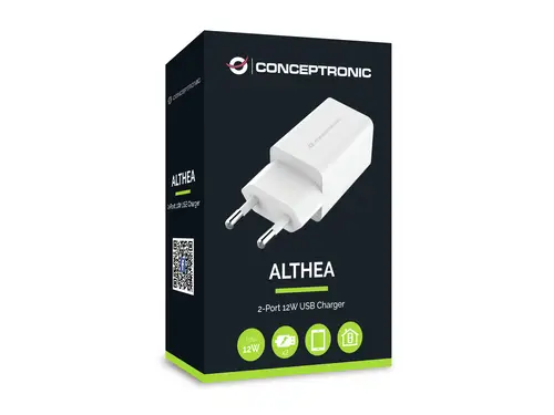 ALTHEA06W cargador de dispositivo móvil Universal Blanco Corriente alterna Interior - Imagen 4