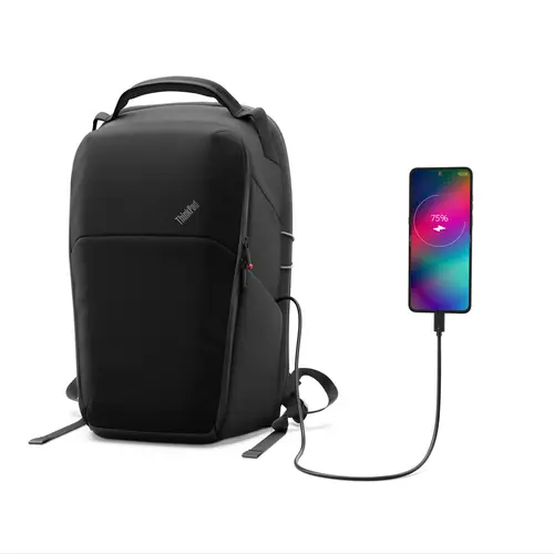 ThinkPad 16" Click-Go 40,6 cm (16") Mochila Negro, Gris Oscuro - Imagen 7