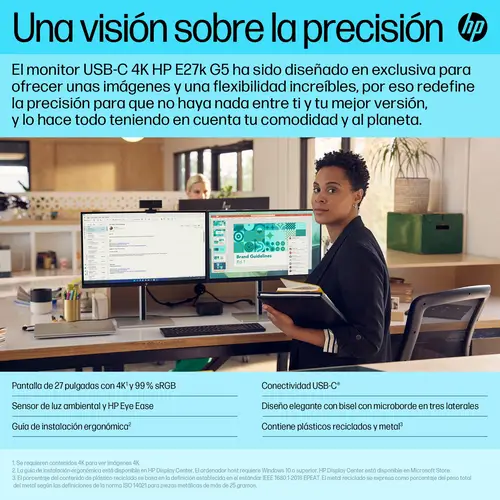 E-Series Monitor USB-C 4K E27k G5 - Imagen 10