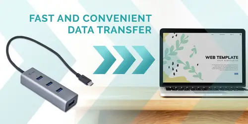 Metal USB-C HUB 4 Port - Imagen 7