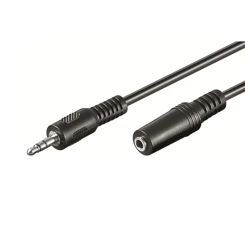 EC1651 cable de audio 3 m 3,5mm Negro - Imagen 1
