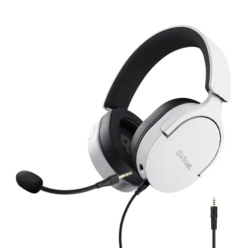 GXT 489W FAYZO Auriculares Alámbrico Diadema Juego Negro, Blanco - Imagen 1