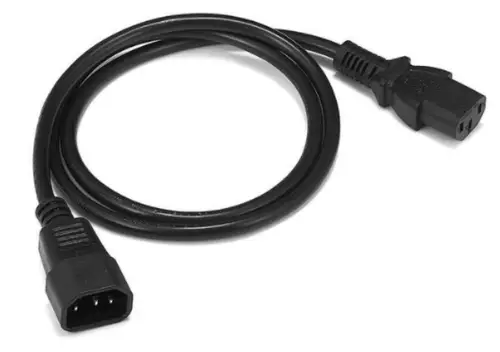 CS-RAC-NA-IEC-L Negro 0,97 m C13 acoplador C14 acoplador - Imagen 1