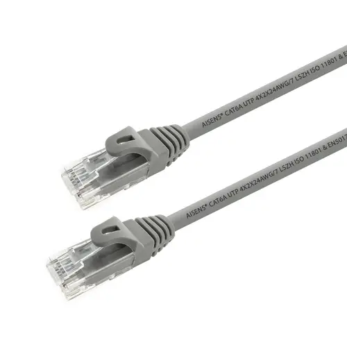 A145-0324 cable de red Gris 0,25 m Cat6a U/UTP (UTP) - Imagen 1