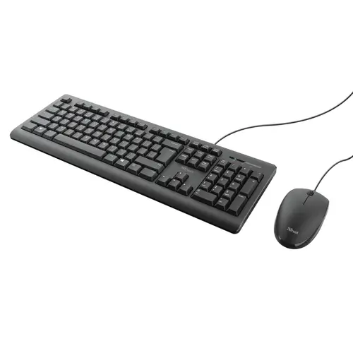 TKM-250 teclado Ratón incluido Universal USB Español Negro - Imagen 2