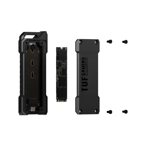 ESD-T1A/BLK/G/AS// Caja externa para unidad de estado sólido (SSD) Negro M.2 - Imagen 4