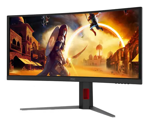 G4 CU34G4CA pantalla para PC 86,4 cm (34") 3440 x 1440 Pixeles Wide Quad HD Negro, Rojo - Imagen 7