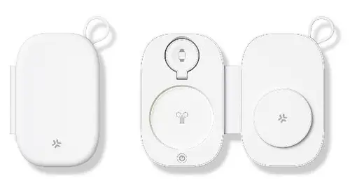 MAGPOCKET3IN1WH cargador de dispositivo móvil Auriculares, Smartphone, Reloj inteligente Blanco USB Cargador inalámbrico Carga rápida Interior - Imagen 5