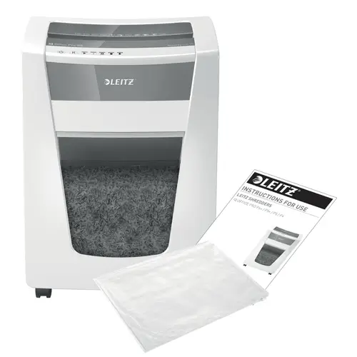 80050000 triturador de papel Microcorte 23 cm Blanco - Imagen 8