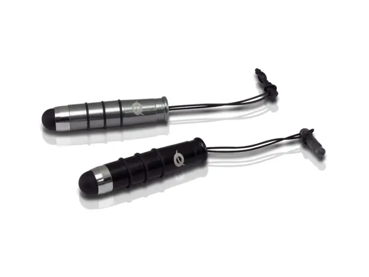 CSTYLUSMINI2P lápiz digital 11 g Negro, Plata