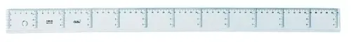 REGLA CRISTAL SAFTA 60 CENTIMETROS