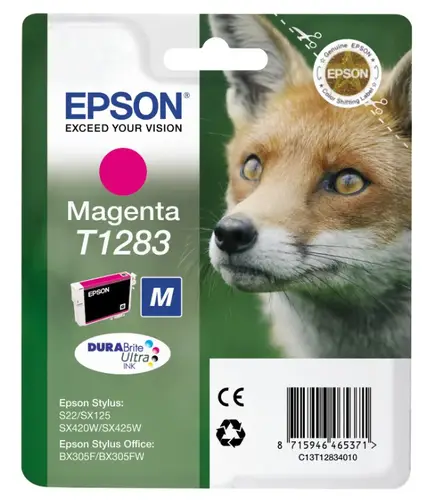 Fox Singlepack Magenta T1283 DURABrite Ultra Ink - Imagen 1