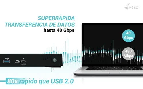 Thunderbolt4 Triple Display Docking Station + Power Delivery 96W - Imagen 14