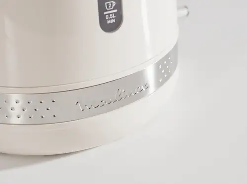 BY320A tetera eléctrica 1,7 L 2400 W Marfil - Imagen 7