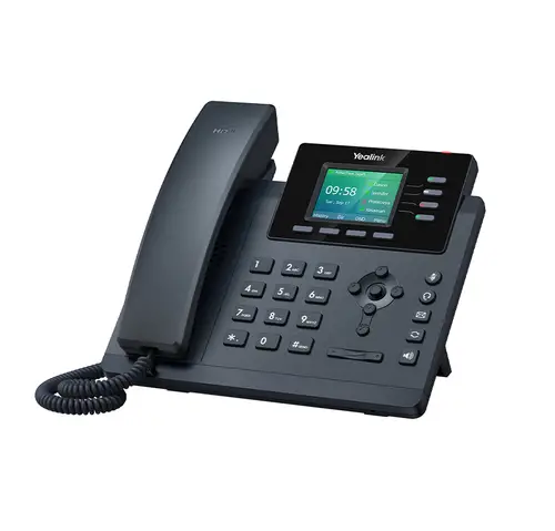 SIP-T34W teléfono IP Negro 4 líneas LED Wifi - Imagen 1