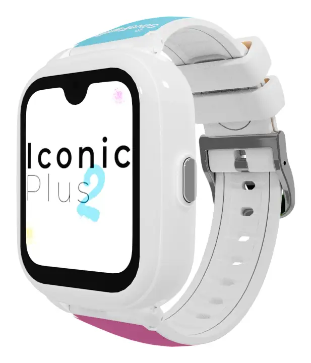 Iconic Plus 2 4,52 cm (1.78") 40 mm Digital Pantalla táctil 4G Blanco Wifi GPS (satélite)