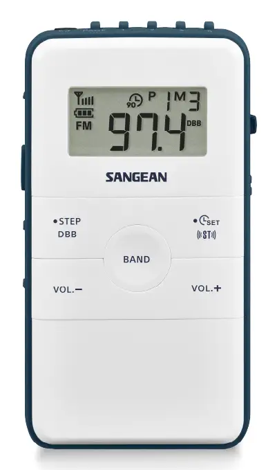 DT-140 Portátil Digital Azul, Blanco