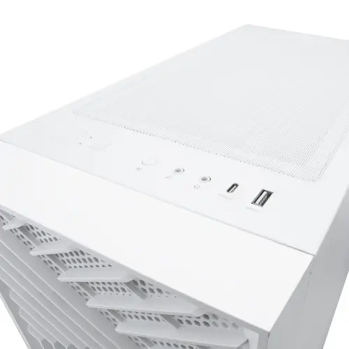 Coolbox Caja Gaming ATX GA300 GRIDLINE White - Imagen 6