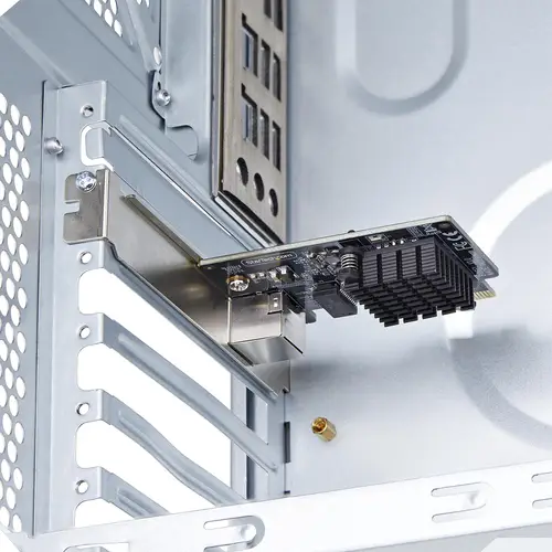 Tarjeta de Red Ethernet PCI Express de 1 Puerto Gigabit 5G - Tarjeta Adaptador Ethernet PCI-E Chipset RTL8126 - Tarjeta LAN 5G/2.5G/1G/100M/10M - Windows/Linux - TAA - Imagen 7