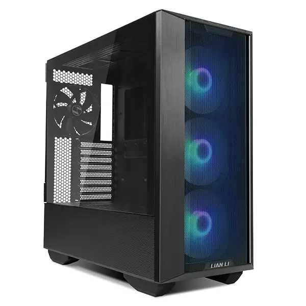 Lancool III Midi Tower Negro, Transparente