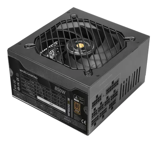 MPB850SIM unidad de fuente de alimentación 850 W 24-pin ATX ATX Negro - Imagen 3