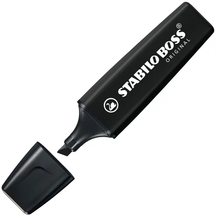 BOSS ORIGINAL marcador 10 pieza(s) Punta de cincel Negro
