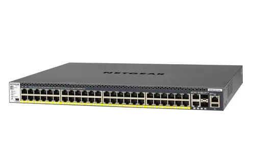 M4300-52G-PoE+ 550W PSU Gestionado L2/L3/L4 Gigabit Ethernet (10/100/1000) Energía sobre Ethernet (PoE) 1U Negro - Imagen 3