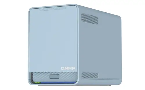 QMiroPlus-201W NAS Escritorio Intel® Celeron® J4125 4 GB DDR4 0 TB QNAP Turbo System Azul - Imagen 8