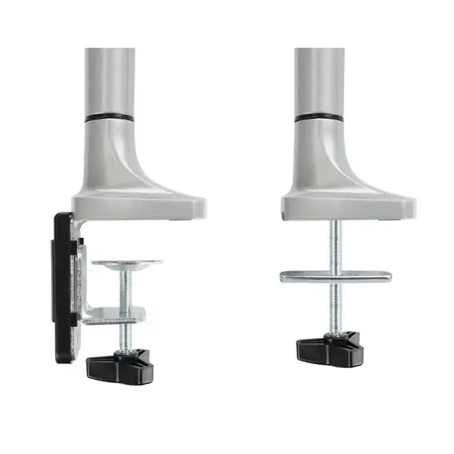 Soporte de Mesa Giratorio e Inclinable para Pantalla (Monitor / TV Plasma / LCD / LED) 13  32, de Un Brazo, Plata - Imagen 8
