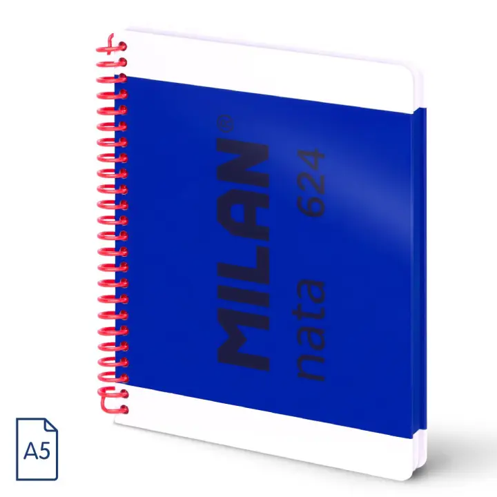 57053E80B cuaderno y block A5 80 hojas Azul