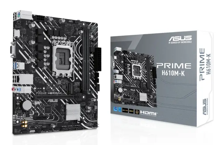 Prime H610M-K Intel H610 LGA 1700 micro ATX