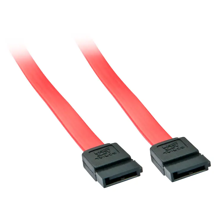 33324 cable de SATA 0,5 m Negro, Rojo