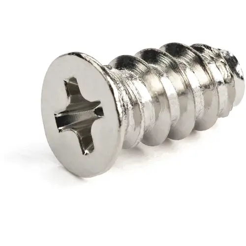 Paquete de 50 Tornillos M5 - Tornillos Autorroscantes de 10mm de Longitud para Carcasa o Ventiladores de Ordenador - Phillips / Cabeza Plana - Acero Chapado en Zinc - Imagen 2