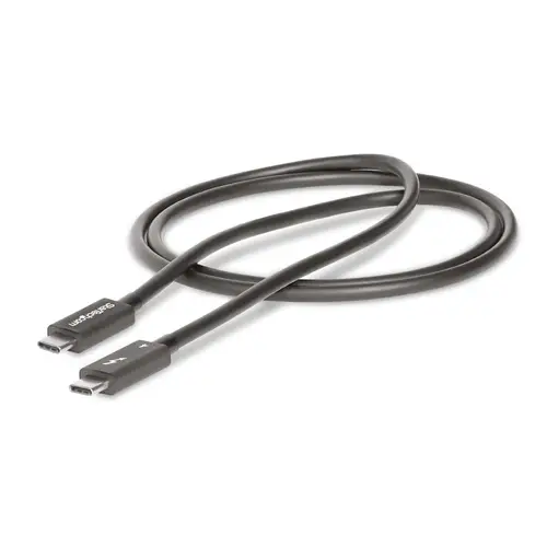 Cable de 1m Thunderbolt 4 - 40Gbps - PD 100W - Vídeo 4K/8K - Cable Thunderbolt 4 con Certificación Intel - Compatible con USB4/Thunderbolt 3/USB 3.2/USB Tipo C/DisplayPort - Imagen 10