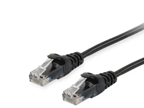 625450 cable de red Negro 1 m Cat6 U/UTP (UTP) - Imagen 1