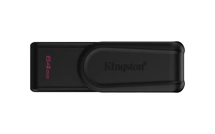 DataTraveler 64GB Portable USB 3.2 Gen 1 Exodia S (Black/Black)