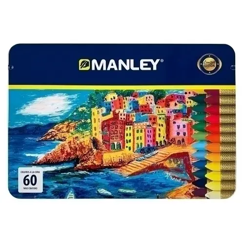 MANLEY CERAS EDICIÓN ESPECIAL 60 ANIVERSARIO CAJA METÁLICA 60 UDC/SURTIDOS