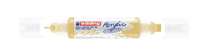 Acryl 3D Double Liner marcador permanente Amarillo 1 pieza(s)