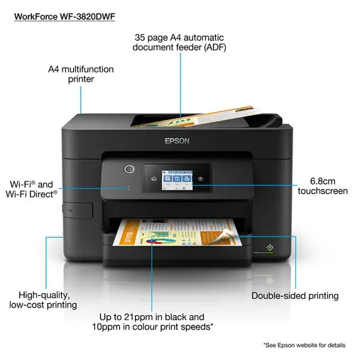 WorkForce Pro WF-3820DWF - Imagen 9