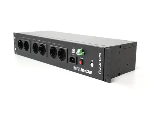 SPS 900 Node sistema de alimentación ininterrumpida (UPS) En espera (Fuera de línea) o Standby (Offline) 0,9 kVA 480 W 8 salidas AC - Imagen 1